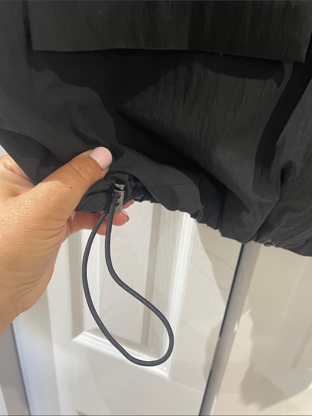 NWT Black Nylon Vest/ Top - Picture 2 of 8